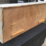 Row of old mailboxes