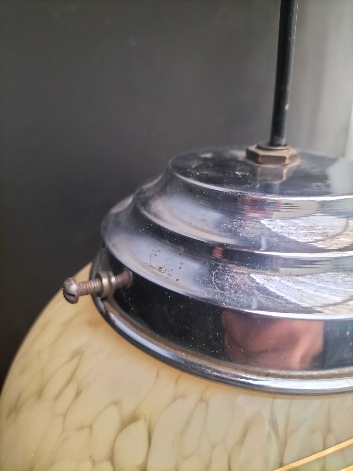 Clichy glass pendant light