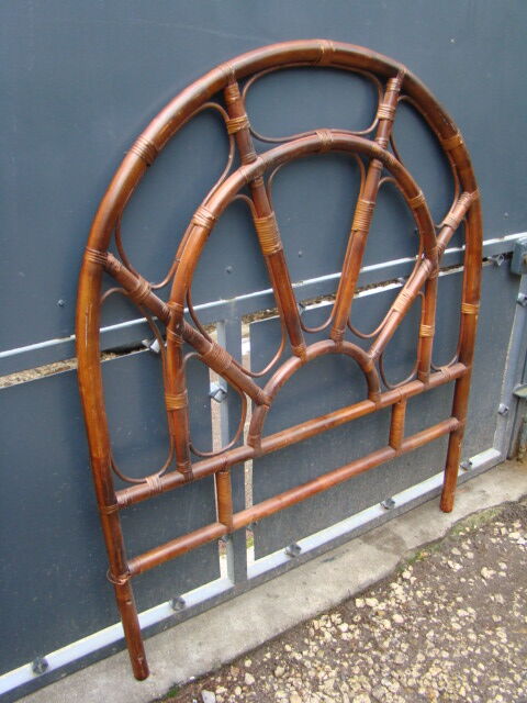 Rattan headboard
