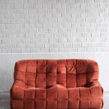 Kashima 2-places par Michel Ducaroy pour Ligne Roset, 1980s