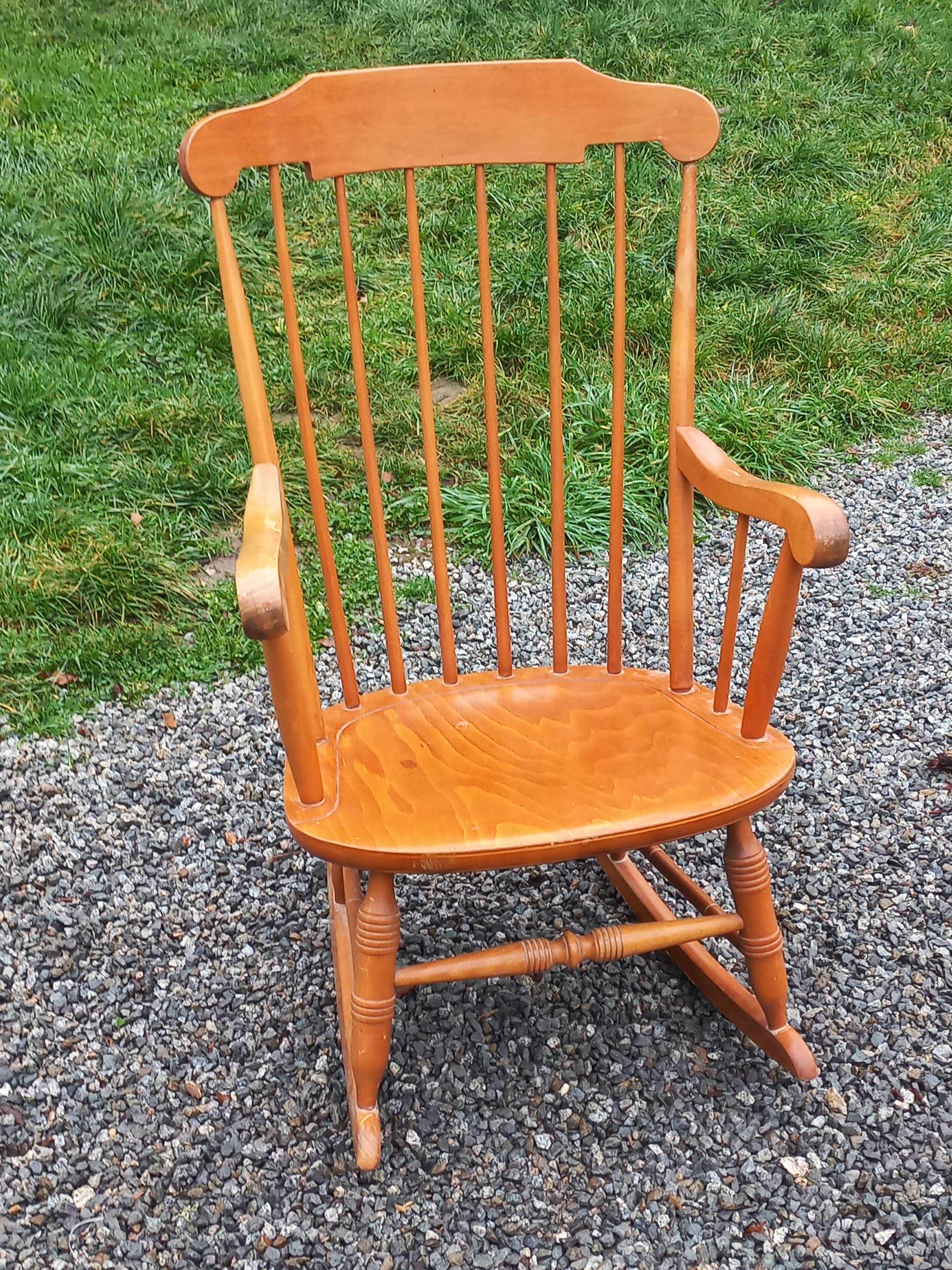 1970s Scandinavian style rocking chair