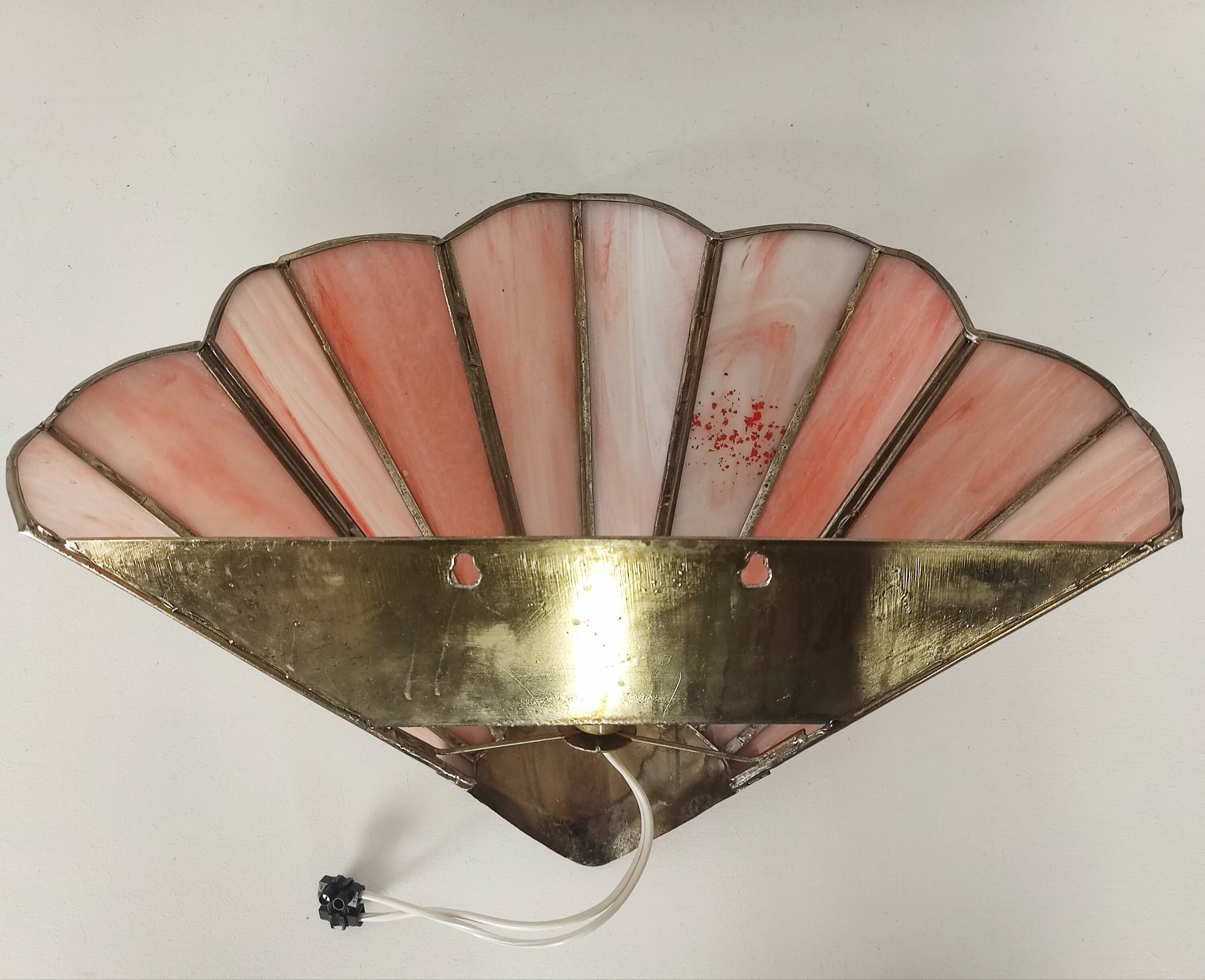 Art Deco “fan” wall light
