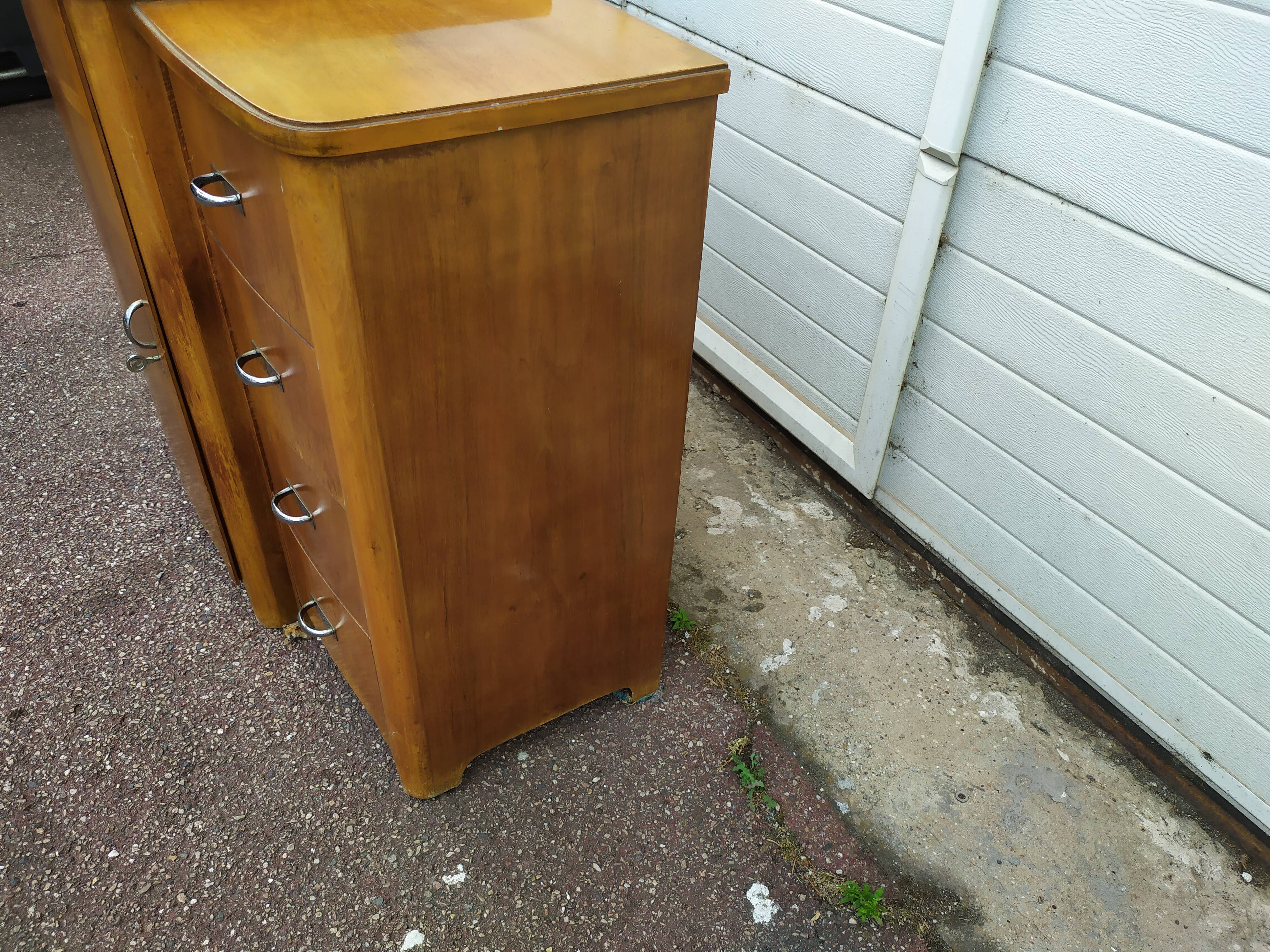Meuble pour machine a coudre Singer - petit Bureau