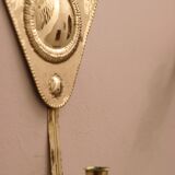 Pair Of Mid Century Swedish Brass Sconces