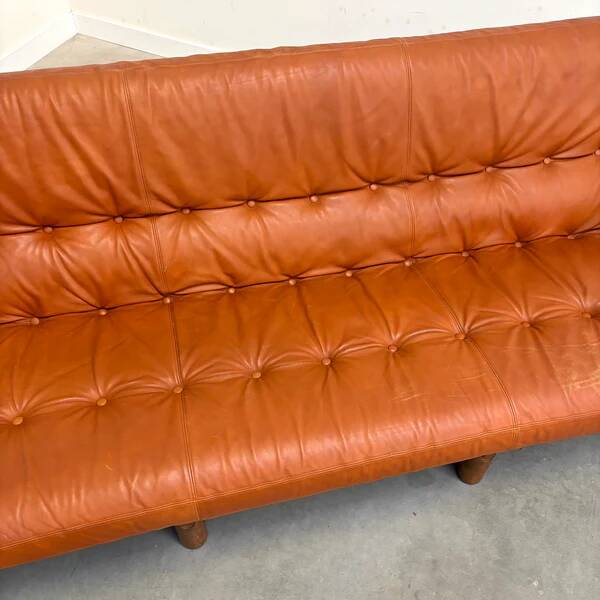 Fauteuils lounge vintage de style brutaliste brésilien, années 1960