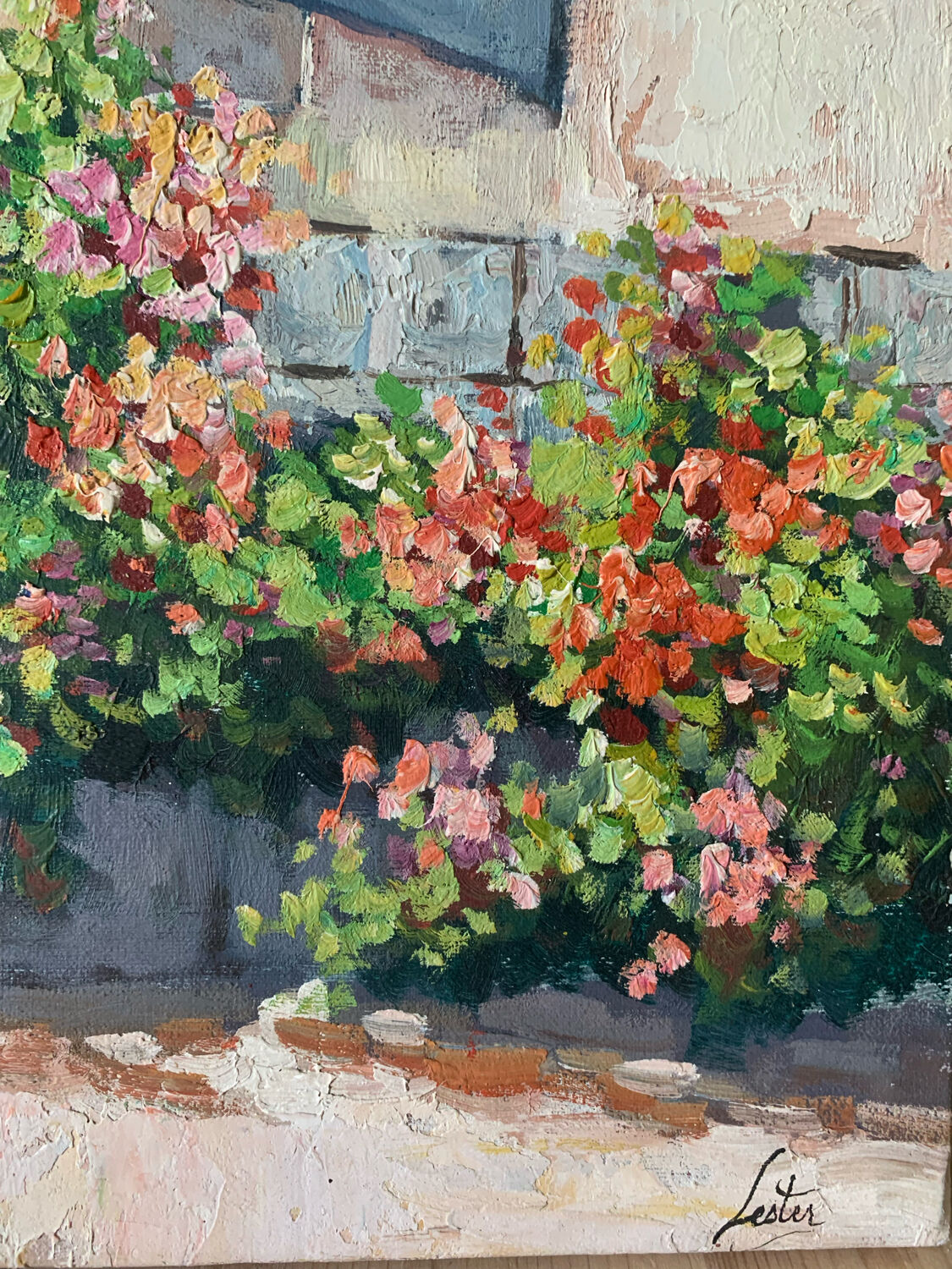Oil painting on canvas