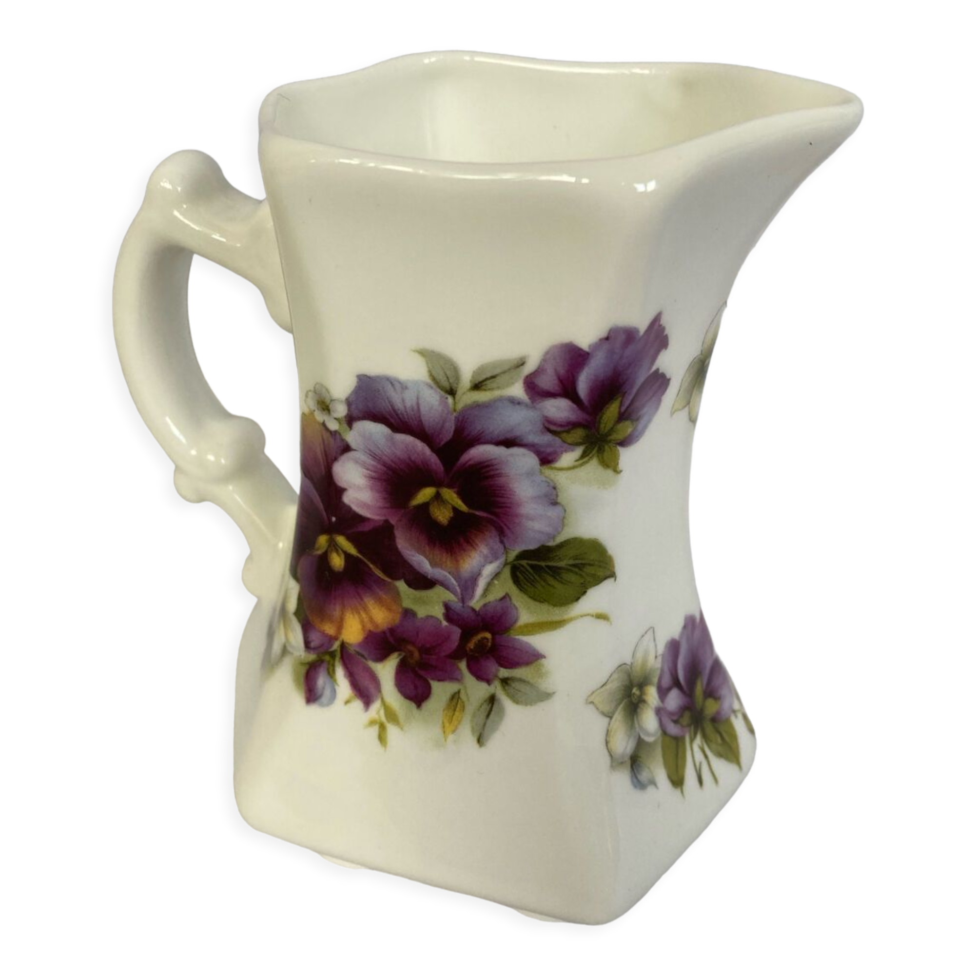 Staffordshire fine bone china milk jug