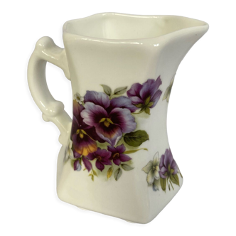 Staffordshire fine bone china milk jug