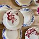 Set of 10 mismatched vintage dessert plates