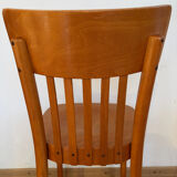 Pair of vintage bistro chairs, Netherlands, 1950s-60s