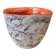 Brutalist terracotta plant pot