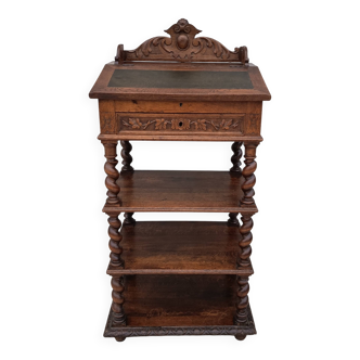 High Louis XIII writing desk in oak