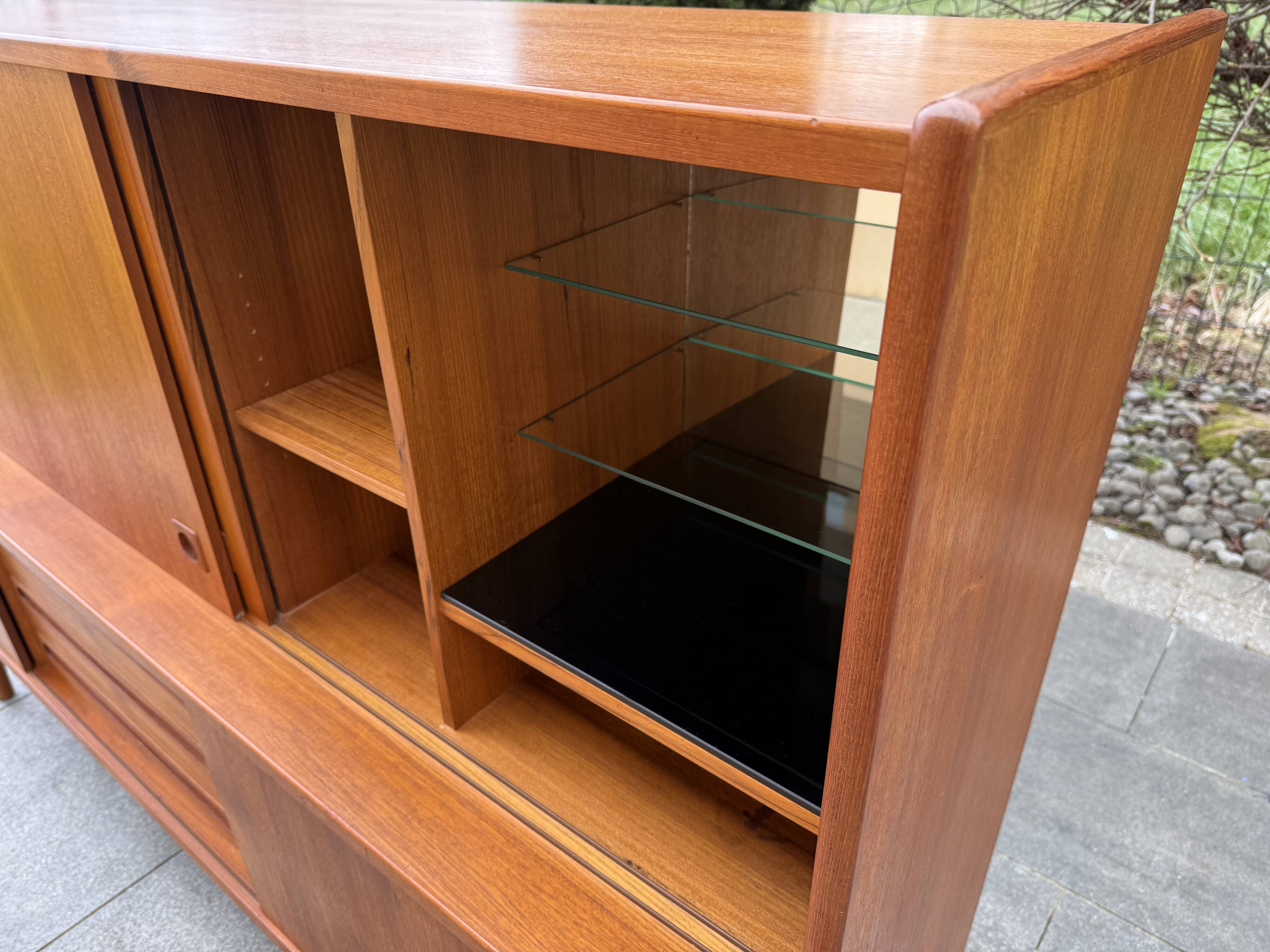 Scandinavian teak sideboard from the 1960s.