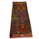 Vintage turkish kilim rug 103 x 43 cm
