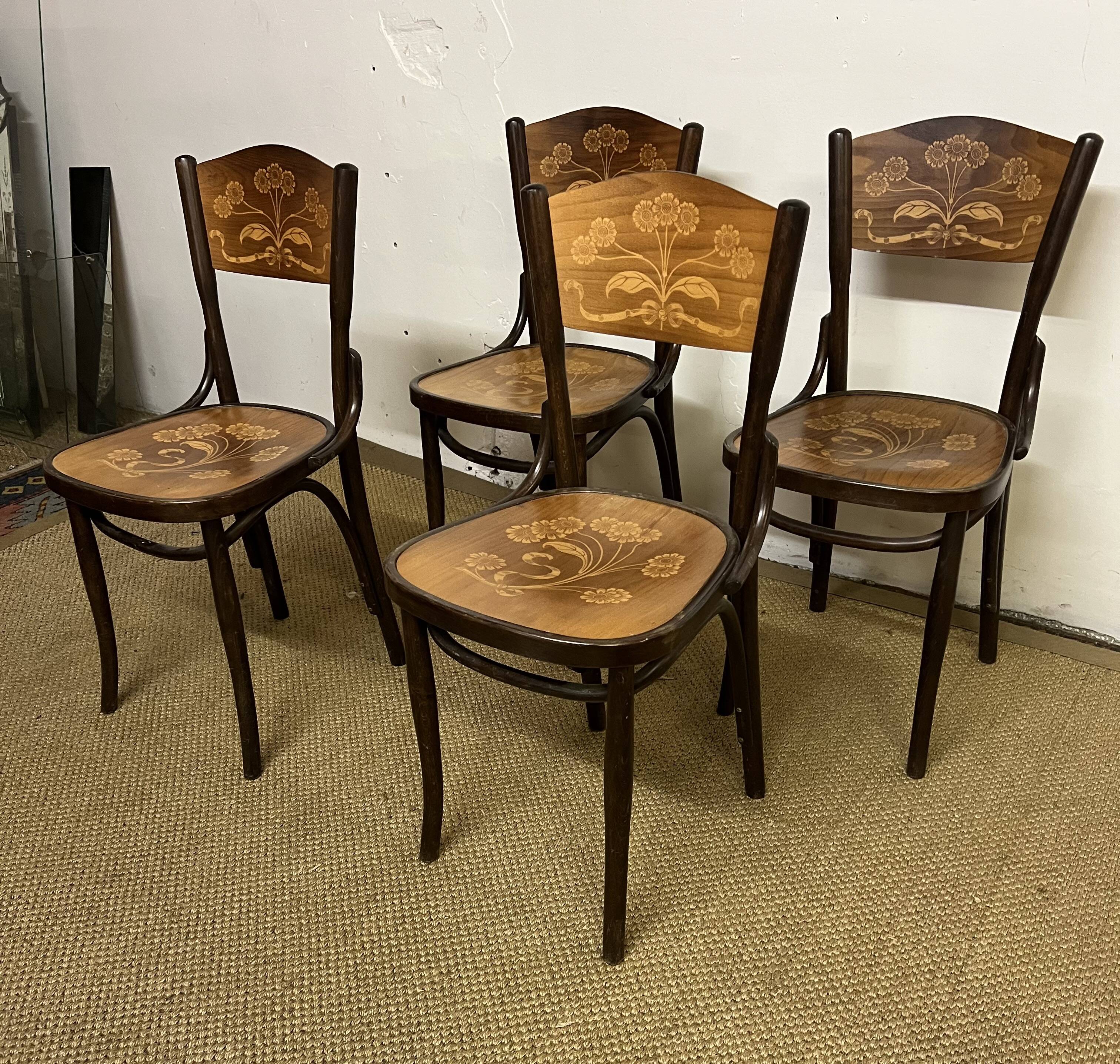Baumann Vintage Bistro Chairs
