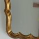 Miroir baroque doré