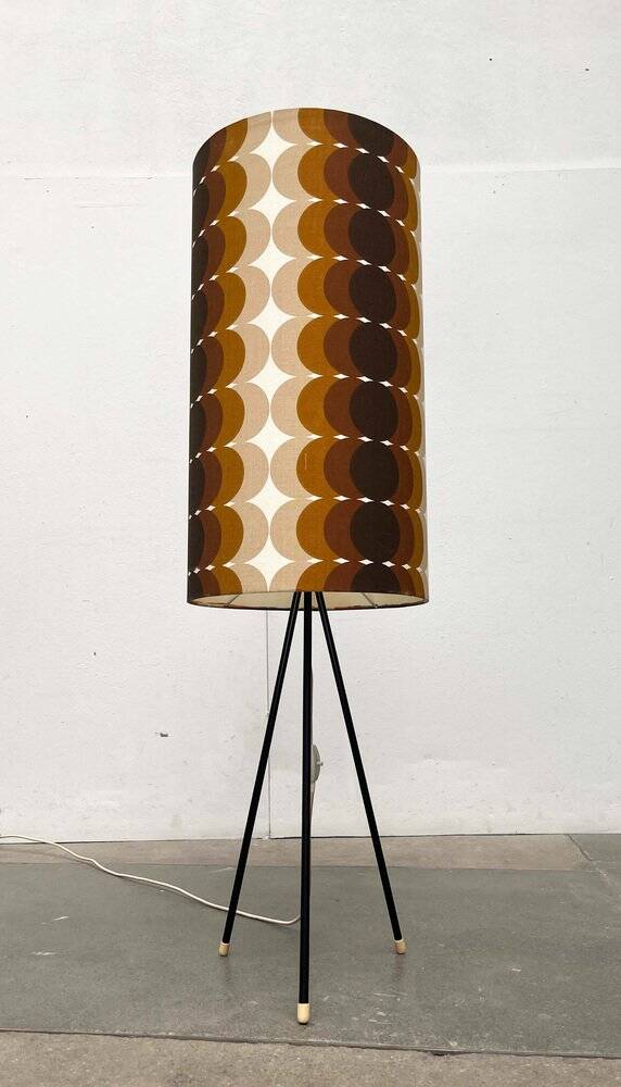 Mid-Century Modern Tripod Floor Lamp, 1960s