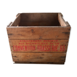 Wooden bottle locker box