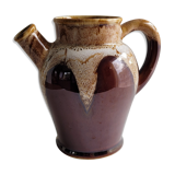 Flowing enamel pitcher