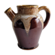Flowing enamel pitcher