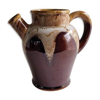 Flowing enamel pitcher