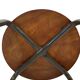Vintage school stool, 1970s industrial design, Dutch minimalist