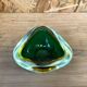 Cendrier Sommerso en verre de Murano en forme de diamant de Flavio Poli pour Seguso