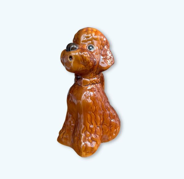 Pichet Chien vintage en faïence