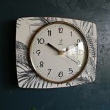 Vintage silent wall clock "Jaz Spring"