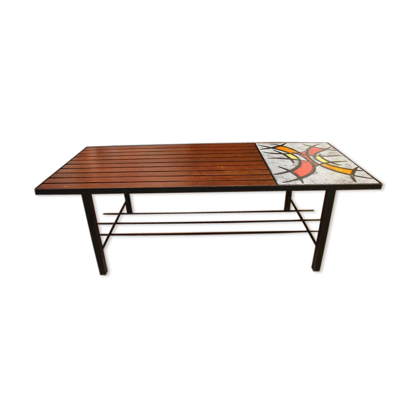 Vintage ceramics coffee table 60s