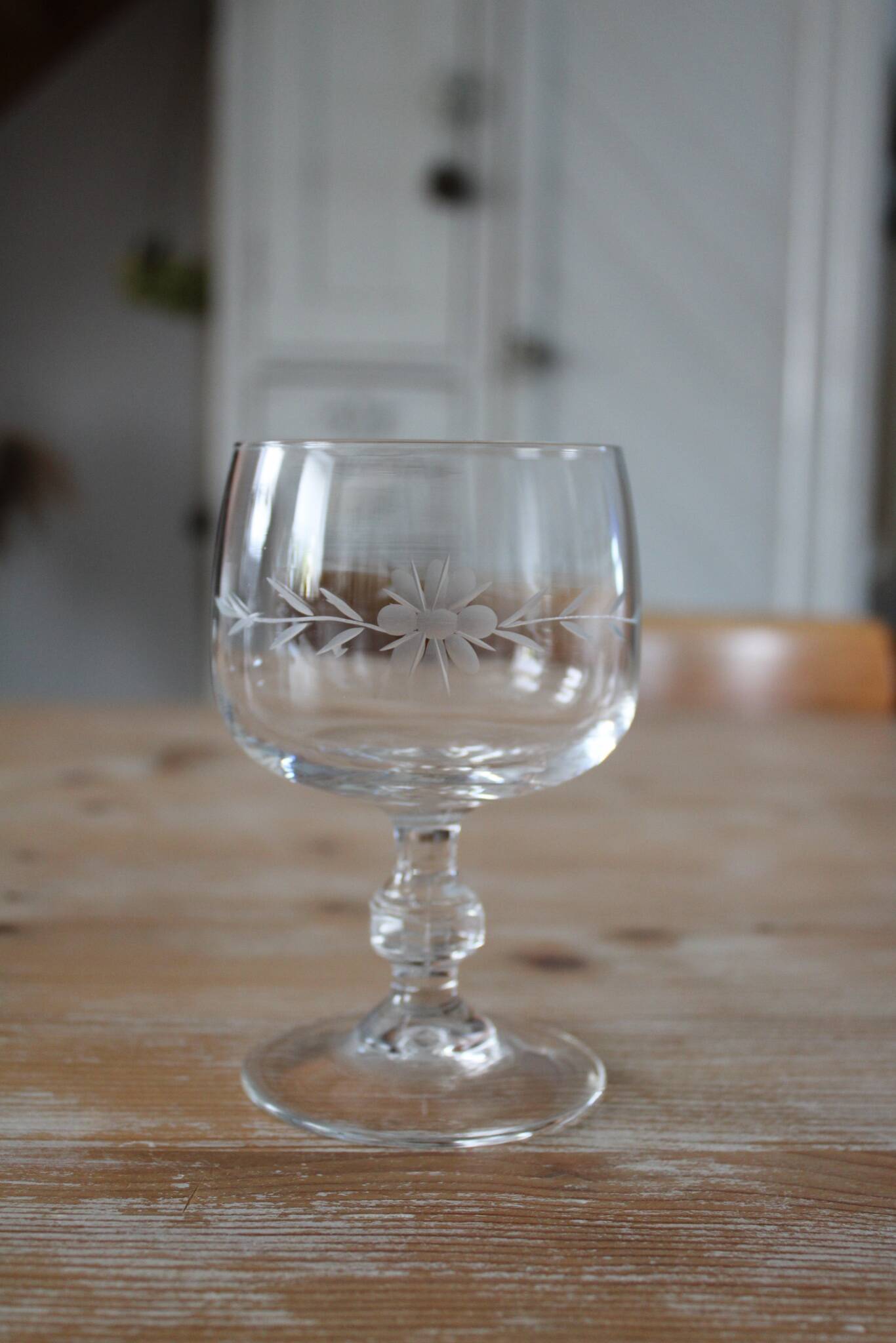 Set of 6 water glasses
