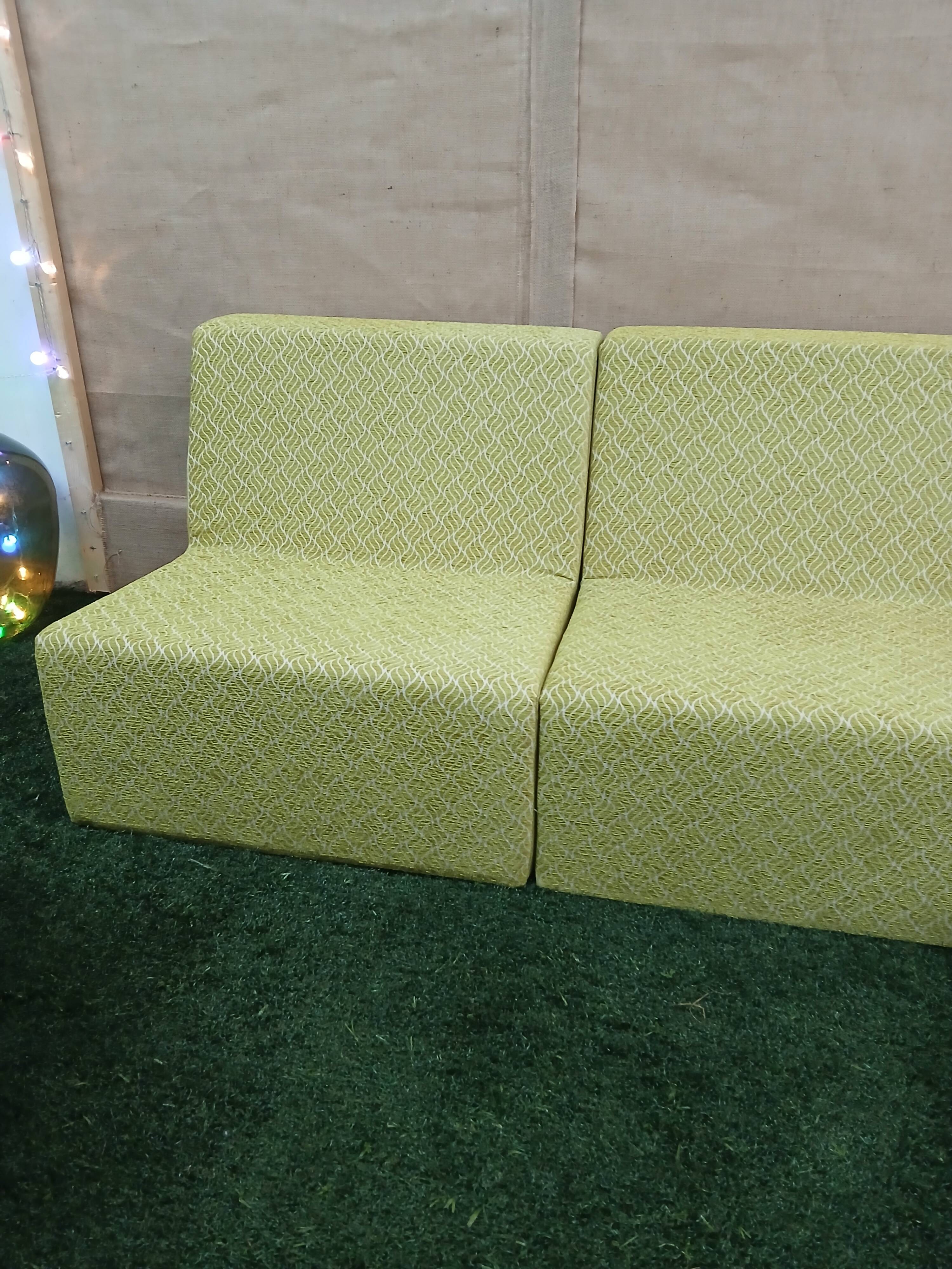 Banquette modulable vintage