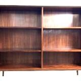Vintage Scandinavian teak bookcase