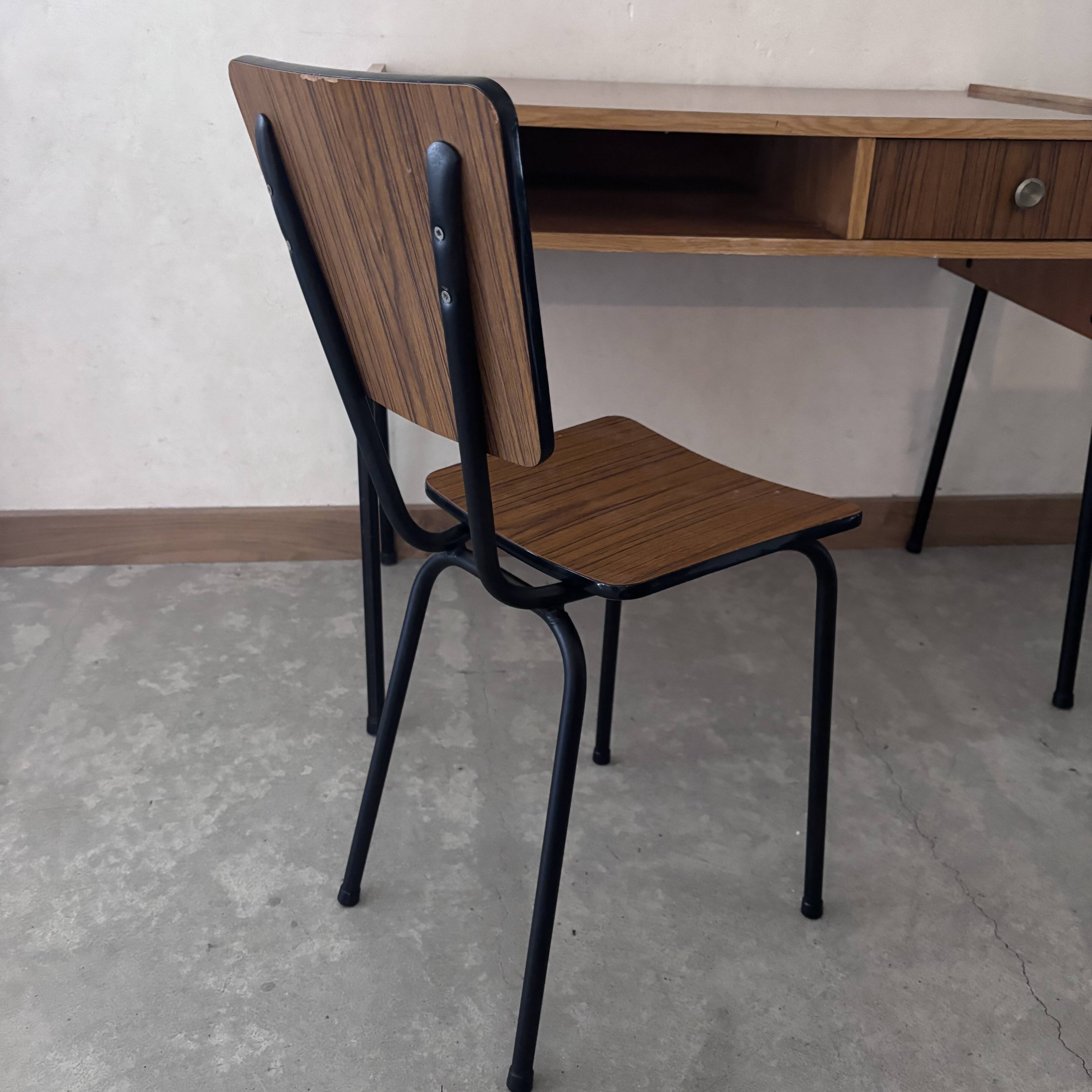 Vintage desk and chair