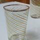 Cinq verres années 50