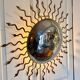 Vintage sun wall lamp
