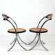 Set of 4 chairs Italy 1970
