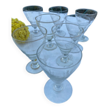 8 verres à pied