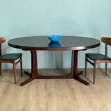 Baumann 255cm oval extendable table Scandinavian design vintage 60 70 rallon