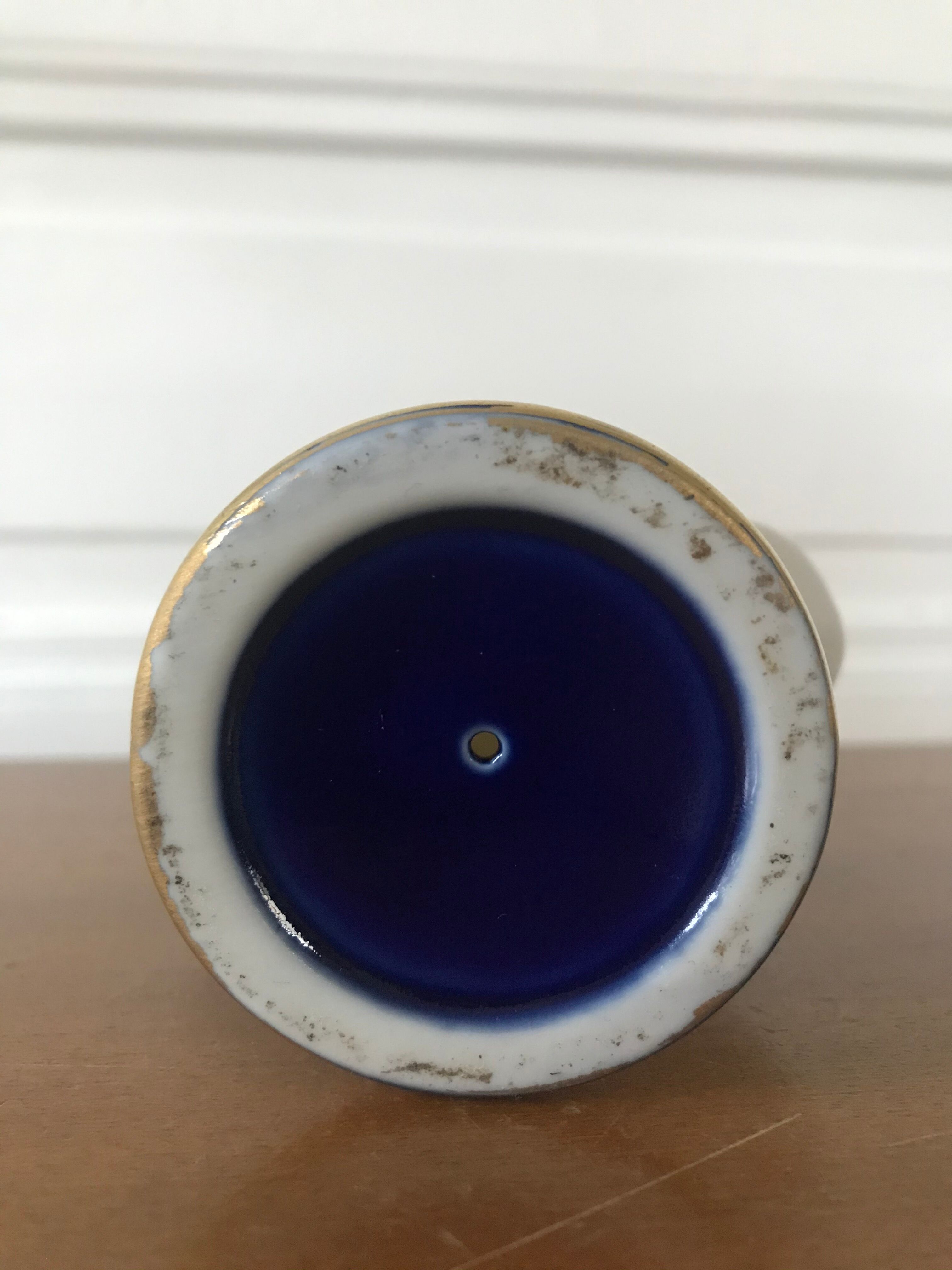 Ancient statuette bust in biscuit