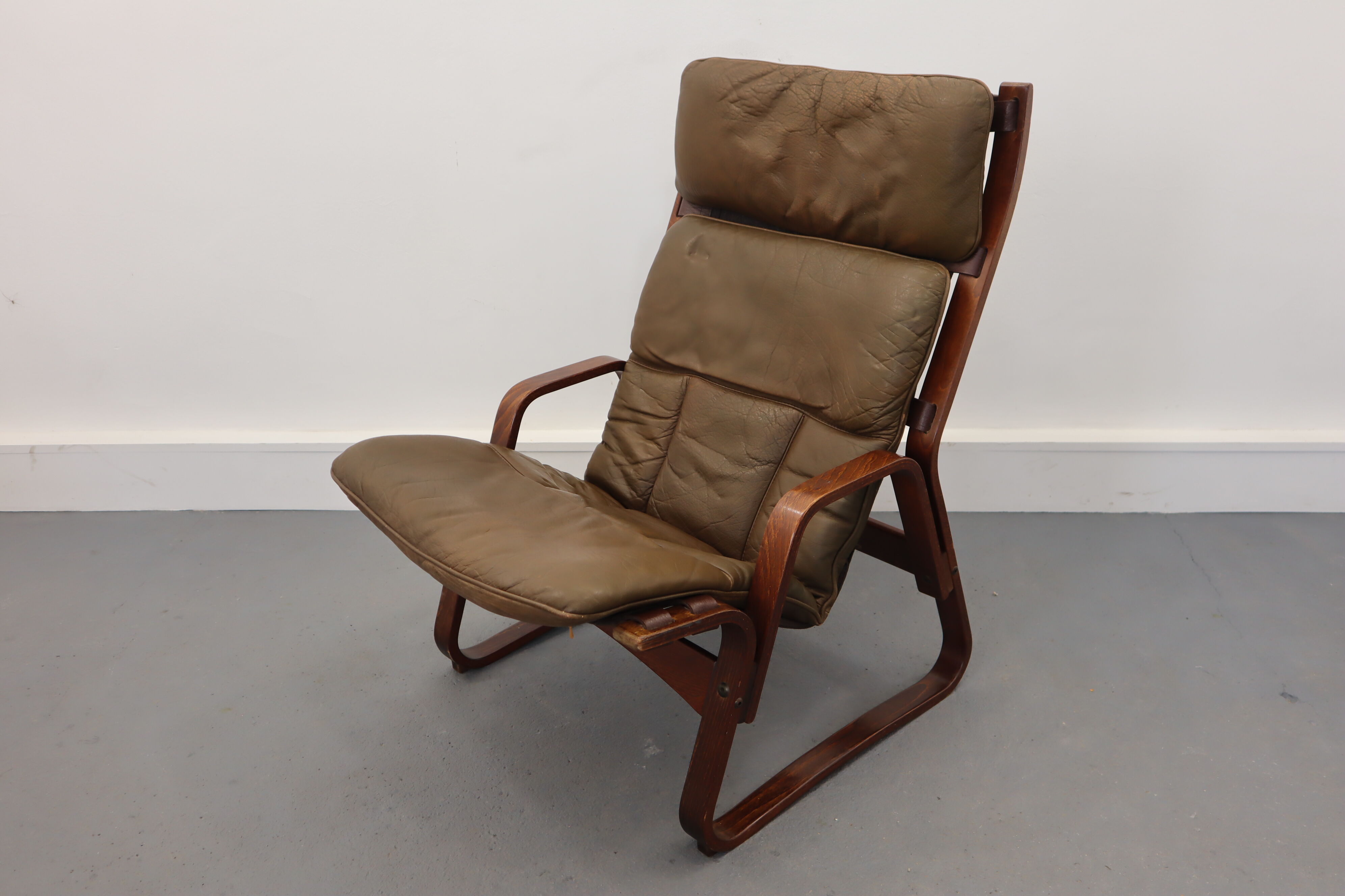 Vintage Swedish Armchair, 1970s