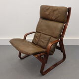 Vintage Swedish Armchair, 1970s