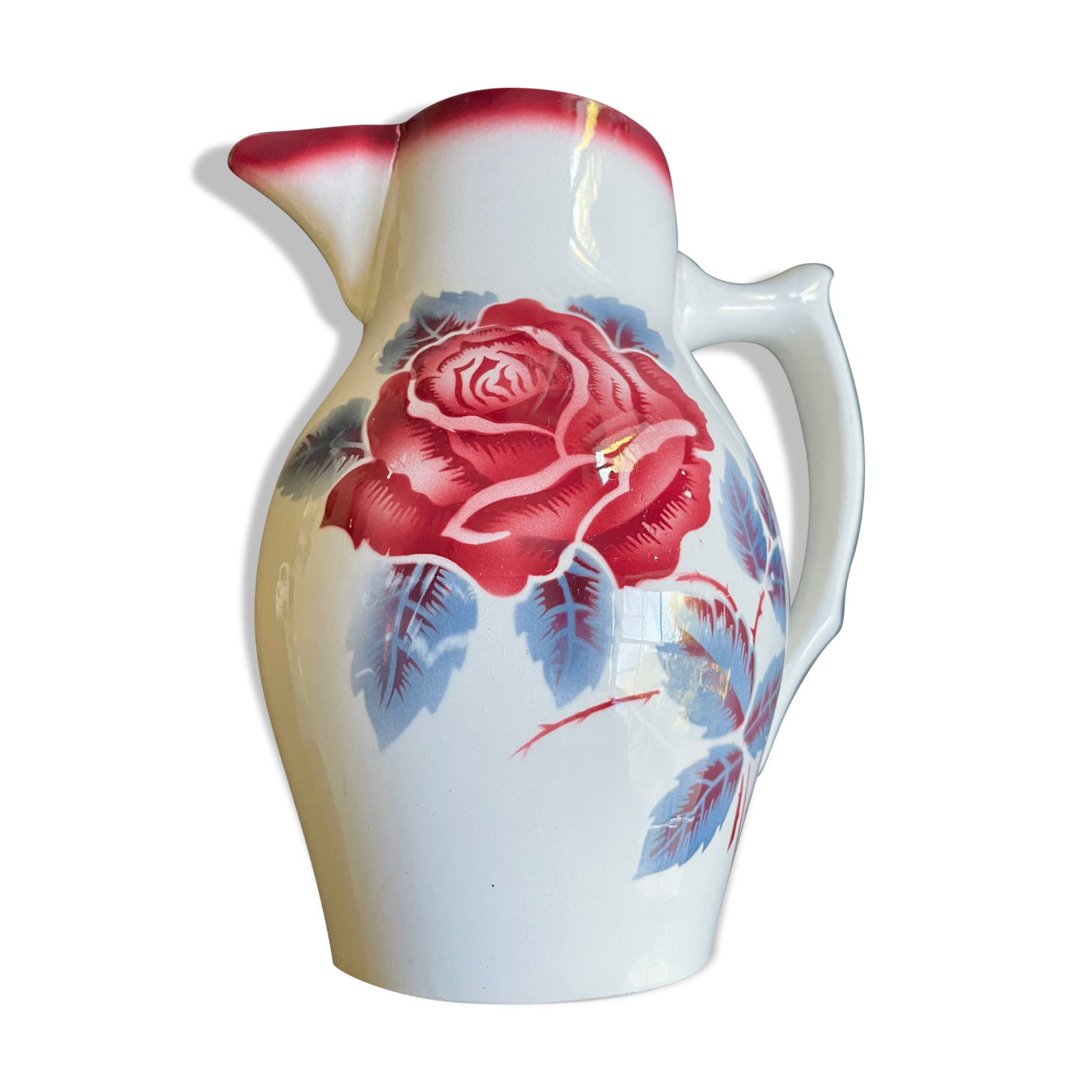 Pitcher Digoin Sarreguemines model Lucette