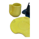 Set tasse mug nénuphar céramique artisanal pop jaune citron