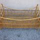 Rattan bed child of the 60s