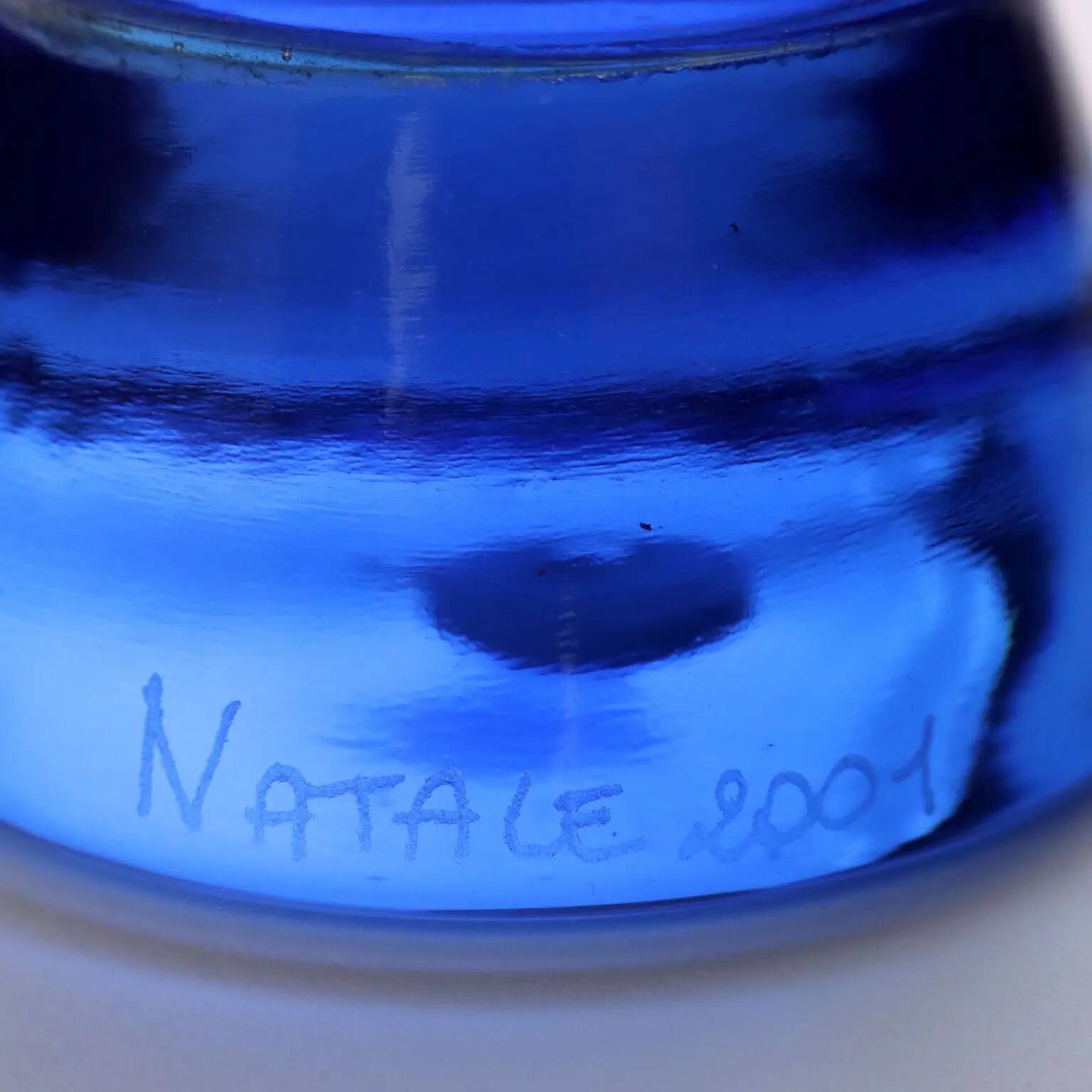 Vintage La Murrina glass vase, Italy, 2001