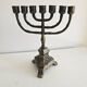 Ancien Chandelier Menorah 7 branches