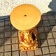 Decorative plaster column - gold lamp base - Creation JP France