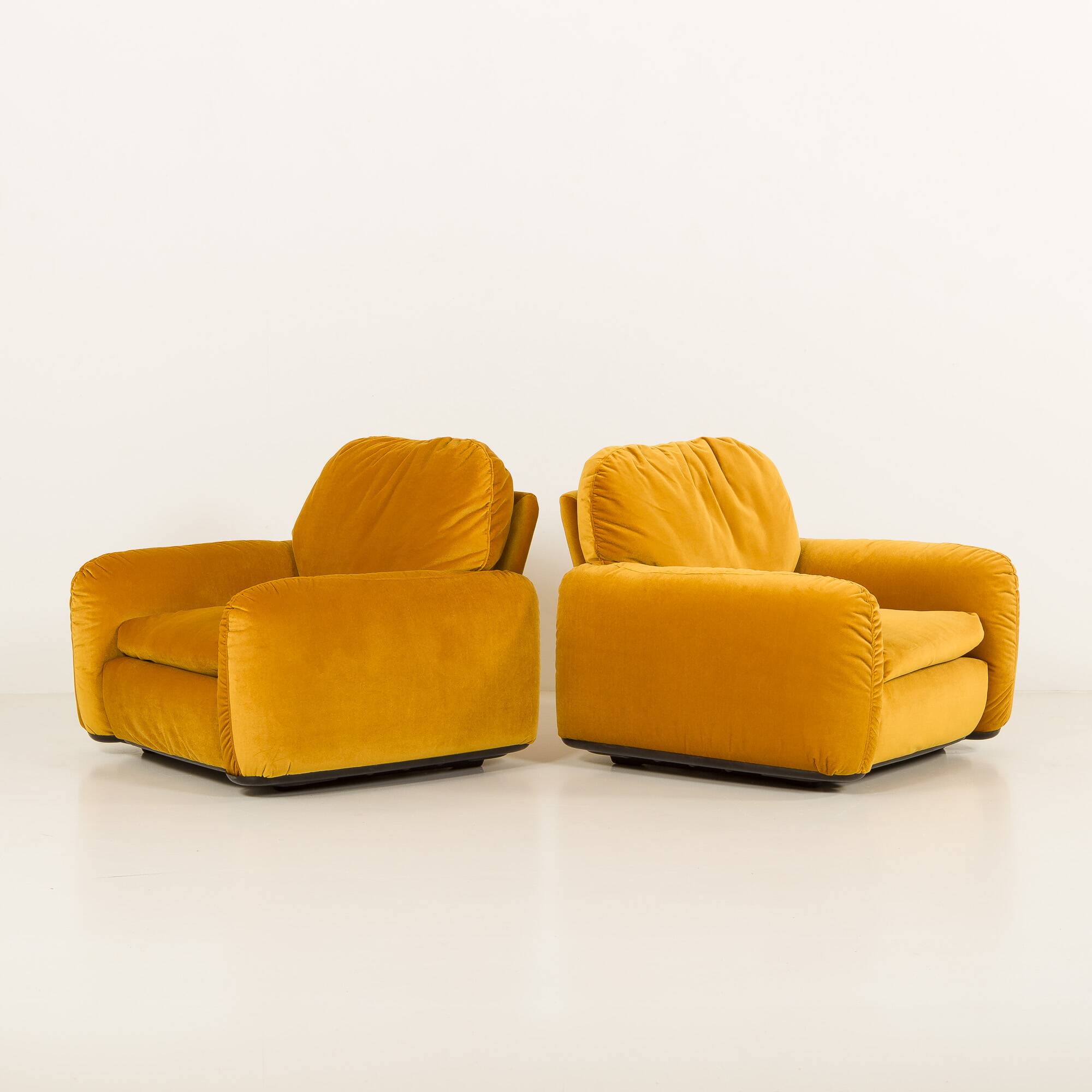Piumotto Armchairs by Arrigo Arrigoni for Busnelli, set of 2, 1970s