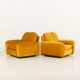 Piumotto Armchairs by Arrigo Arrigoni for Busnelli, set of 2, 1970s